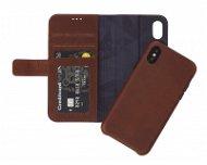 Decoded Leather 2in1 Wallet Case Brown iPhone X - Mobiltelefon tok
