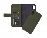 Lederhülle 2-in-1 Brieftasche und Hülle Grün iPhone X - Handyhülle