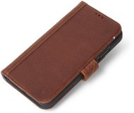 Decoded Leather Card Wallet Brown iPhone XR - Puzdro na mobil