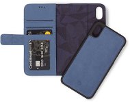 Decoded Leather 2in1 Wallet Blue iPhone XR - Phone Case