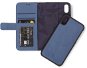 Decoded Leather 2in1 Wallet Blue iPhone XR - Mobiltelefon tok