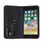 Decoded Leather Wallet Case Black iPhone 8 Plus/7 Plus/6s Plus - Mobiltelefon tok