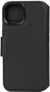 Decoded Leather Detachable Wallet Black iPhone 15 - Puzdro na mobil