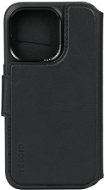 Decoded Leather Detachable Wallet Black iPhone 15 Pro - Handyhülle