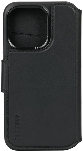 Decoded Leather Detachable Wallet Black iPhone 15 Pro - Phone Case - Main image