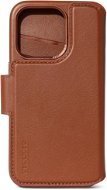 Decoded Leather Detachable Wallet Tan iPhone 15 Pro - Mobiltelefon tok