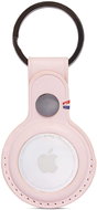 Decoded Leather Keychain Pink Apple Airtag - AirTag Key Ring