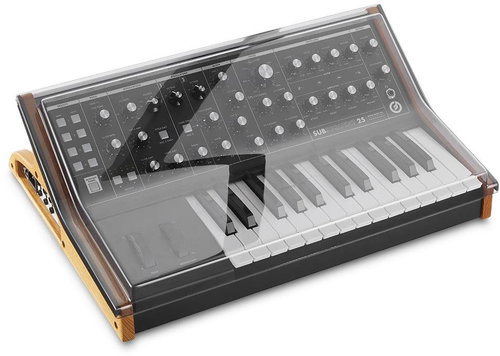 DECKSAVER Moog Subsequent 25/ Sub Phatty Cover (SOFT-FIT SIDES) - Music Instrument Accessory - Main image