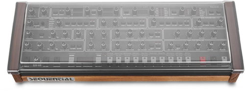DECKSAVER Sequential - Dave Smith Instruments Prophet 6 Desktop Cover - Music Instrument Accessory - Main image