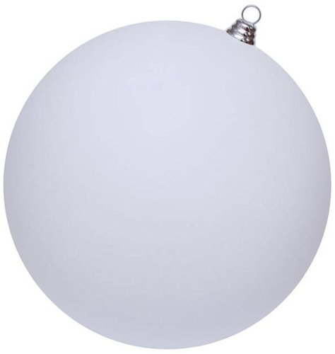 DECOLED Plastic ball, d. 40 cm, white, matt - Christmas Decoration - Main image