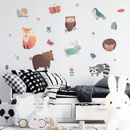 Decoralina – Barevná zvířátka 1 - Samolepicí fólie