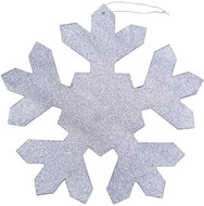 DECOLED Christmas decoration - snowflake, silver, 40 cm - Christmas Decoration