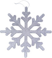 DECOLED Christmas decoration - snowflake, silver, 80 cm - Christmas Decoration