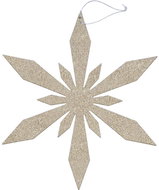 DECOLED Christmas decoration - snowflake, gold, 80 cm - Christmas Decoration