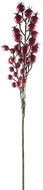 Decoled red ornament, twig, 38 cm - Decoration