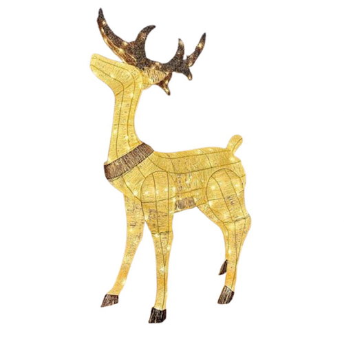 DECOLED LED deer light, 150 cm, 161 warm white LEDs - Christmas Lights - Main image