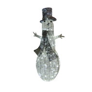 DECOLED Luminous snowman 107 cm, ice white - Christmas Lights