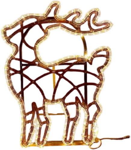 DECOLED LED deer light, 47 × 64 cm, warm white - Christmas Lights - Main image