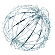 DECOLED LED light ball, ice white, diameter 60 cm - Christmas Lights