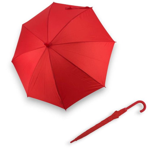 Derby Children's Bare Bone Ejector Umbrella Red - Children's Umbrella - Main image