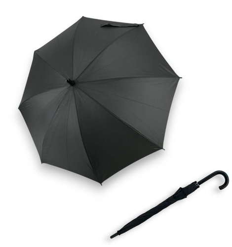 Derby Children's Bare Bone Ejector Umbrella Black - Children's Umbrella - Main image