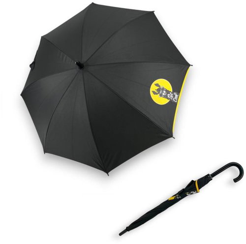 Derby Children's Shotgun Umbrella Printed Black - Children's Umbrella - Main image