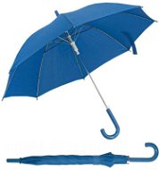 Derby Dětský holový vystřelovací deštník, modrá, plná barva modrá - Dětský deštník