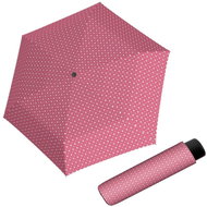 Derby Micro Alu Dots - Women's/Children's folding umbrella, pink pink - Children's Umbrella