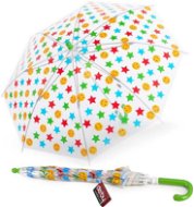Derby Kids Sky Transparent - dětský holový deštník transparentní - Children's Umbrella