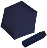 Derby Micro Slim - dámský/dětský skládací deštník, modrá, plná barva modrá - Children's Umbrella