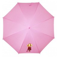Derby Dětský holový vystřelovací deštník s potiskem, růžová, geometrický / abstraktní růžová - Children's Umbrella
