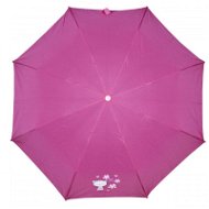 Derby Mini s potiskem - dětský skládací deštník, růžová, plná barva růžová - Children's Umbrella