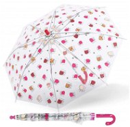 Derby Kids Sky Transparent - dětský holový deštník, transparentní - Children's Umbrella