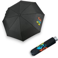 Doppler Mini Light Kids Black Hero - dětský skládací deštník černá - Children's Umbrella