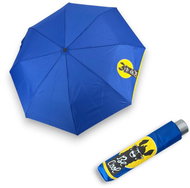 Doppler Mini Light Kids Crystal Blue Lama - Kids folding umbrella blue - Children's Umbrella