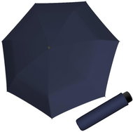 Doppler Fiber Fun - women's/children's folding umbrella, blue, solid blue - Children's Umbrella