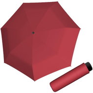 Doppler Fiber Fun - women's/children's folding umbrella, red, solid colour red - Children's Umbrella