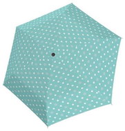 Doppler KIDS MINI DOTS - folding umbrella for children, green, dot green - Children's Umbrella