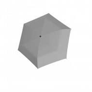 Doppler Fiber Havanna Uni - Women's/Children's folding umbrella, grey, solid grey - Children's Umbrella