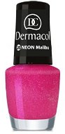 DERMACOL Neon Nail Polish Malibu č. 20 - Lak na nechty