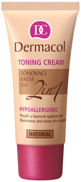 DERMACOL Toning Cream 2in1 Natural 30 ml
