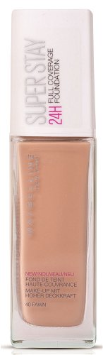 MAYBELLINE NEW YORK Super Stay 24H Full Cover Foundation 040 Fawn, 30ml -  Make-up