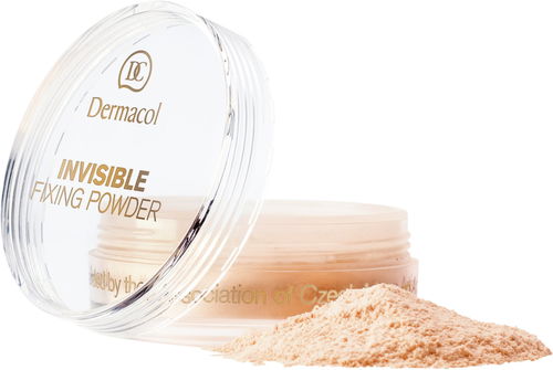 DERMACOL Invisible Fixing Powder Banana 13,5 g - Pudr - Hlavní obrázek