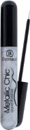 DERMACOL Metallic Chic Liquid Eyeliner No.03 Silver 6ml - Eyeliner