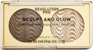 REVOLUTION PRO Sculpt and Glow Savanna Nights 4 g - Kontúrovacia paletka