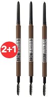 MAYBELLINE NEW YORK Brow Ultra Slim Medium Brown 9 g 2 + 1 - Ceruzka na obočie