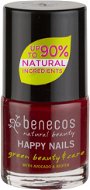 BENECOS Happy Nails Green Beauty & Care Cherry Red 5 ml - Körömlakk