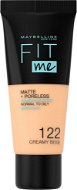 MAYBELLINE NEW YORK Fit Me! Matte &amp; Poreless Foundation 122 Creamy Beige, 30ml - Make-up