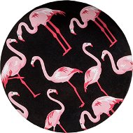 INTERVION Cosmetic Mirror, Flamingos - Makeup Mirror