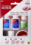 KISS Salon Dip Glitter Kit - Műköröm
